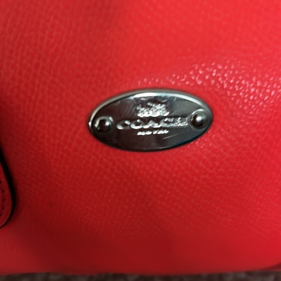 Coach Mini Bennett Neon Pink Satchel - Picture 3 of 13